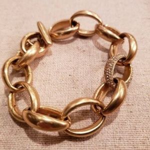 Pave Chain Link Bracelet